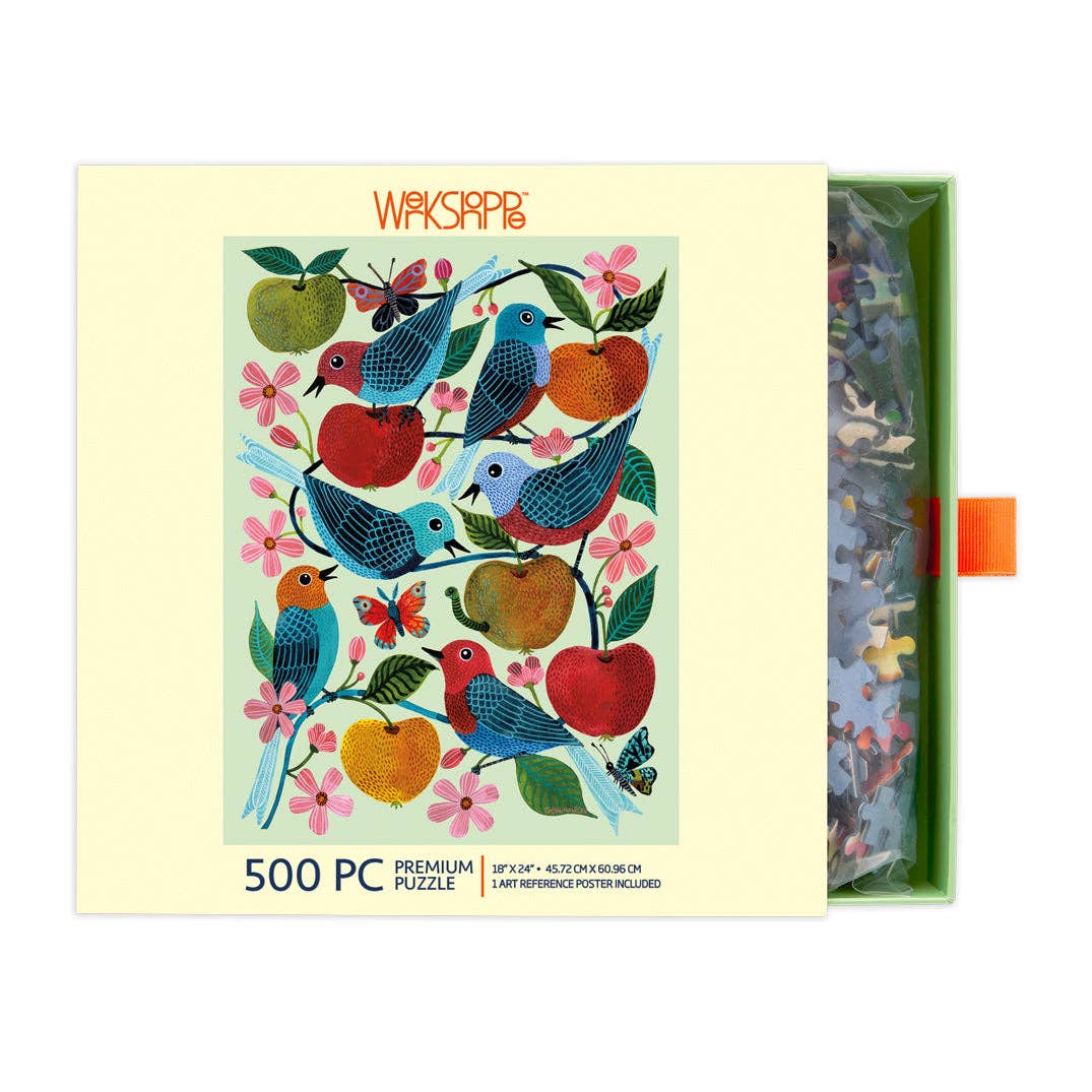 Apple Orchard 500 Piece Jigsaw Puzzle | WerkShoppe - Jigsaw Puzzles - The Puzzle Center