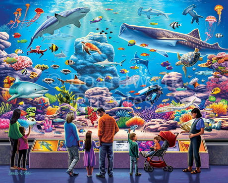Aquarium 1000 Piece Jigsaw Puzzle | Boardwalk Puzzles - Jigsaw Puzzles - The Puzzle Center
