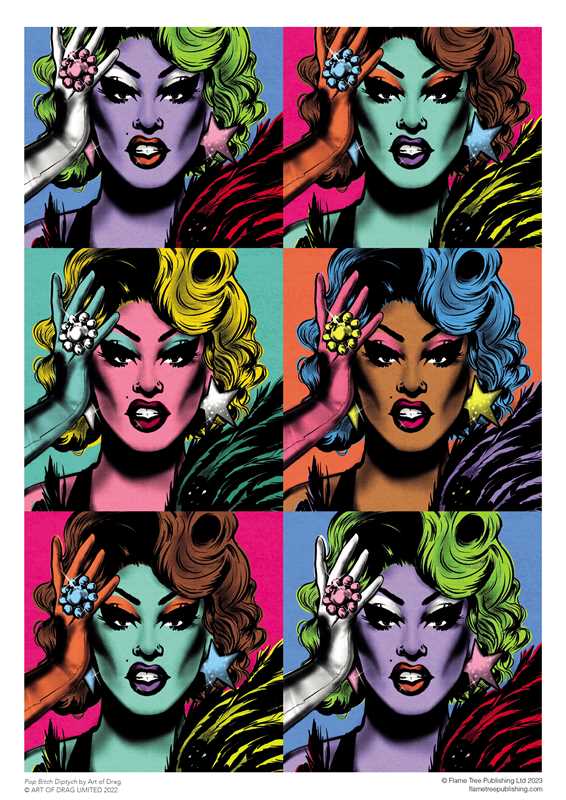 Art of Drag 1000 Piece Puzzle by Flame Tree – Bold, Sustainable