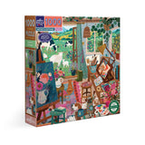 Artist's Cottage 1000 Piece Jigsaw Puzzle | eeBoo - Jigsaw Puzzles - The Puzzle Center