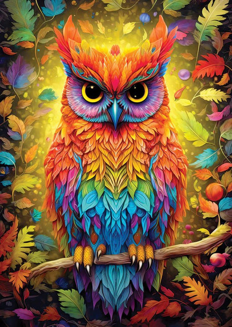 Autumnal Owl 1000 Piece Puzzle by Enjoy Puzzles - Enjoy Puzzles - Jigsaw Puzzles - The Puzzle Center
