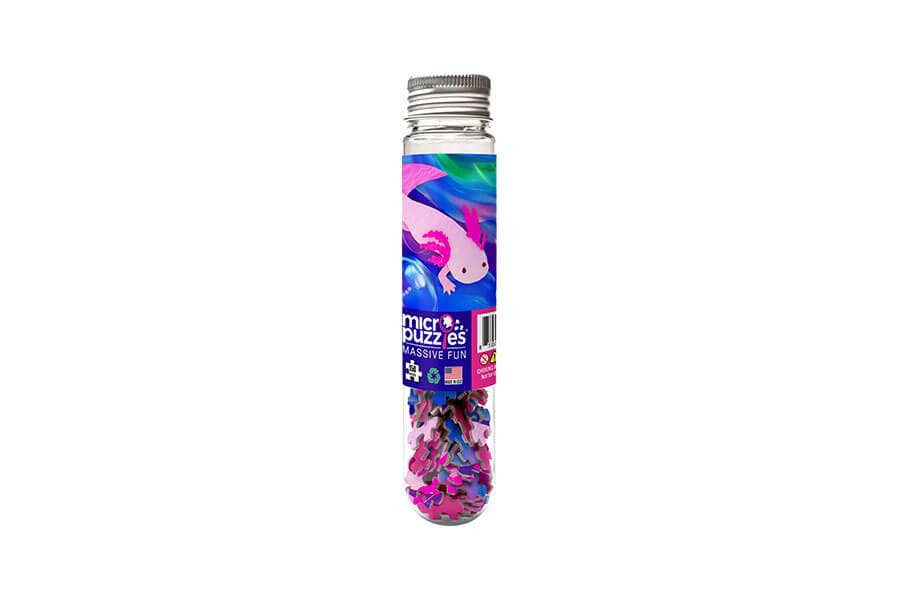 Axolotl Mini Jigsaw Puzzle | MicroPuzzles - Mini Jigsaw Puzzles - The Puzzle Center