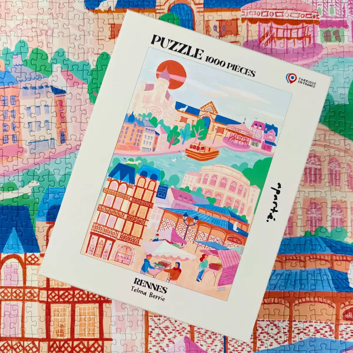 Rennes 1000 Piece Jigsaw Puzzle | Aparté