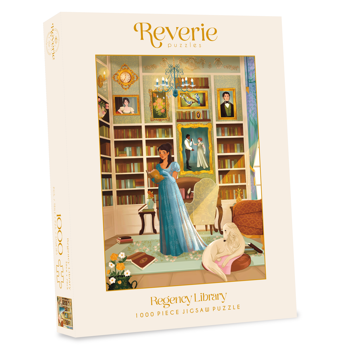Regency Library 1000 Piece Jigsaw Puzzle | Reverie