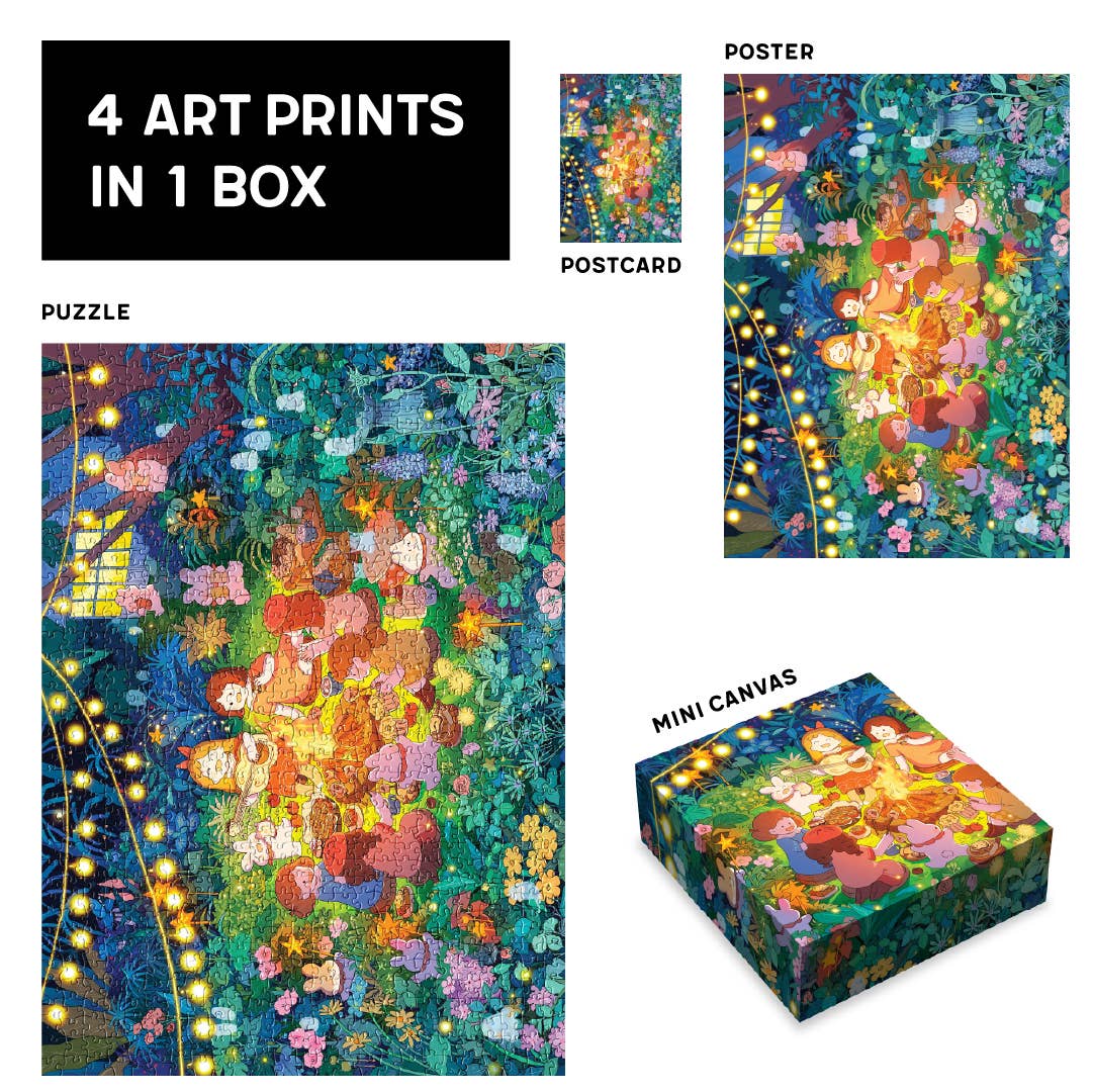 Summer Night 1000 Piece Jigsaw Puzzle | Soonness