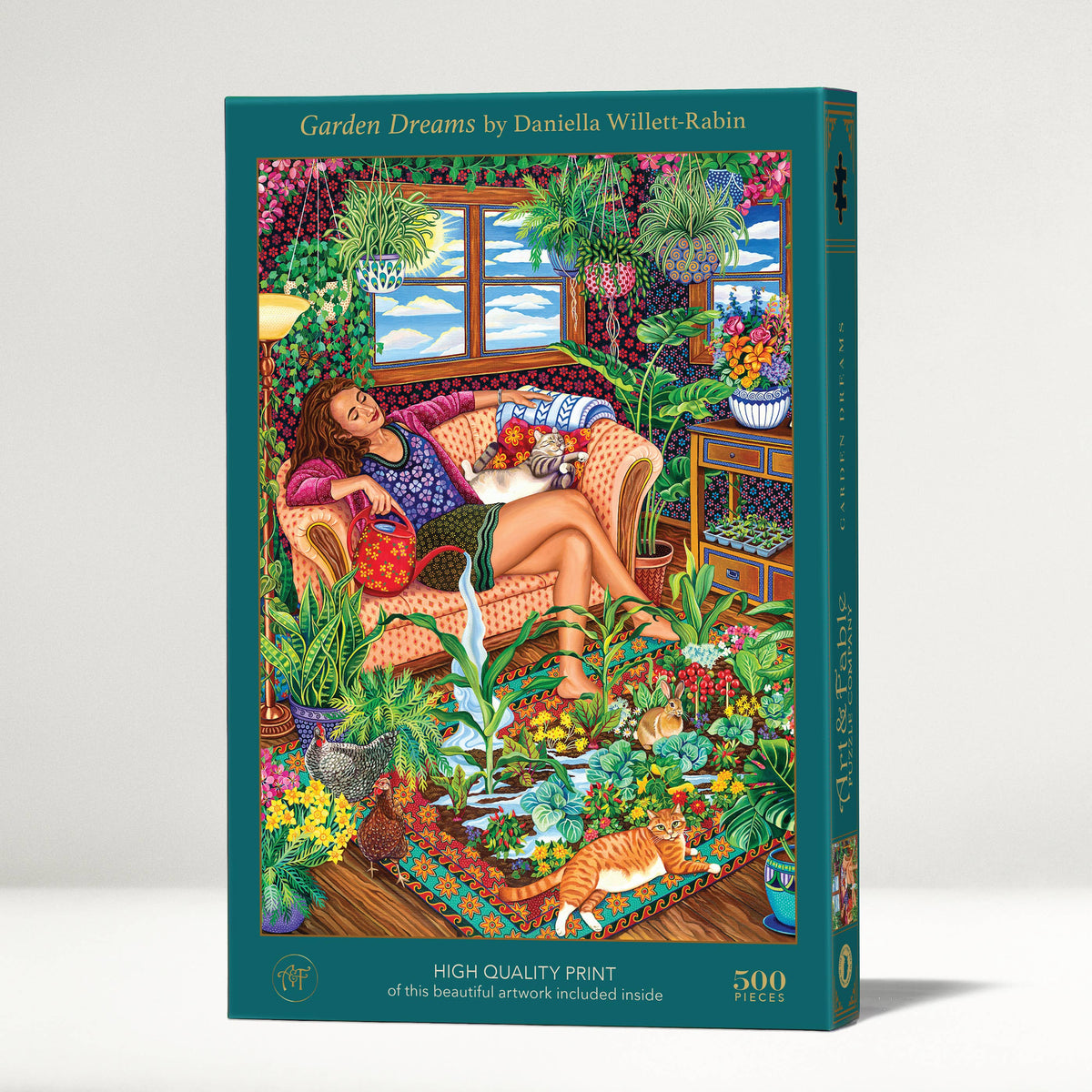 Garden Dreams 500 Piece Jigsaw Puzzle | Art & Fable