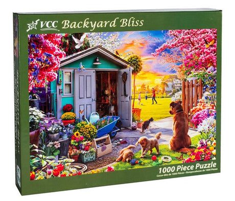 Backyard Bliss 1000 Piece Jigsaw Puzzle | Vermont Christmas Co - Jigsaw Puzzles - The Puzzle Center