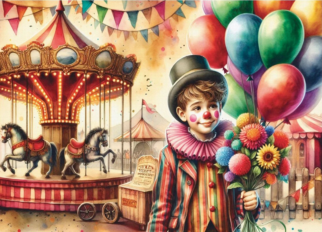 Balloon Dreams Circus 1000 Piece Jigsaw Puzzle | Delfy Puzzles - Jigsaw Puzzles - The Puzzle Center