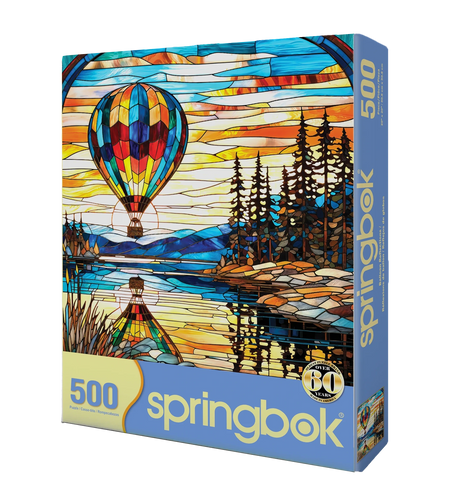 Balloon Reflections 500 Piece Jigsaw Puzzle | Springbok Puzzles - Jigsaw Puzzles - The Puzzle Center