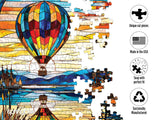 Balloon Reflections 500 Piece Jigsaw Puzzle | Springbok Puzzles