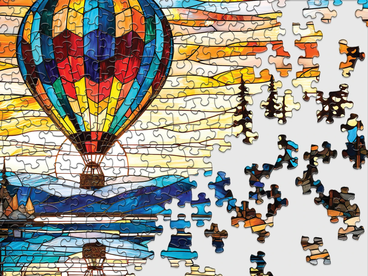 Balloon Reflections 500 Piece Jigsaw Puzzle | Springbok Puzzles