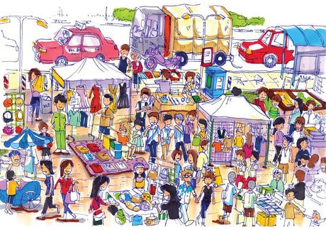 Bazaar 1000 Piece Jigsaw Puzzle | Yazz - Jigsaw Puzzles - The Puzzle Center