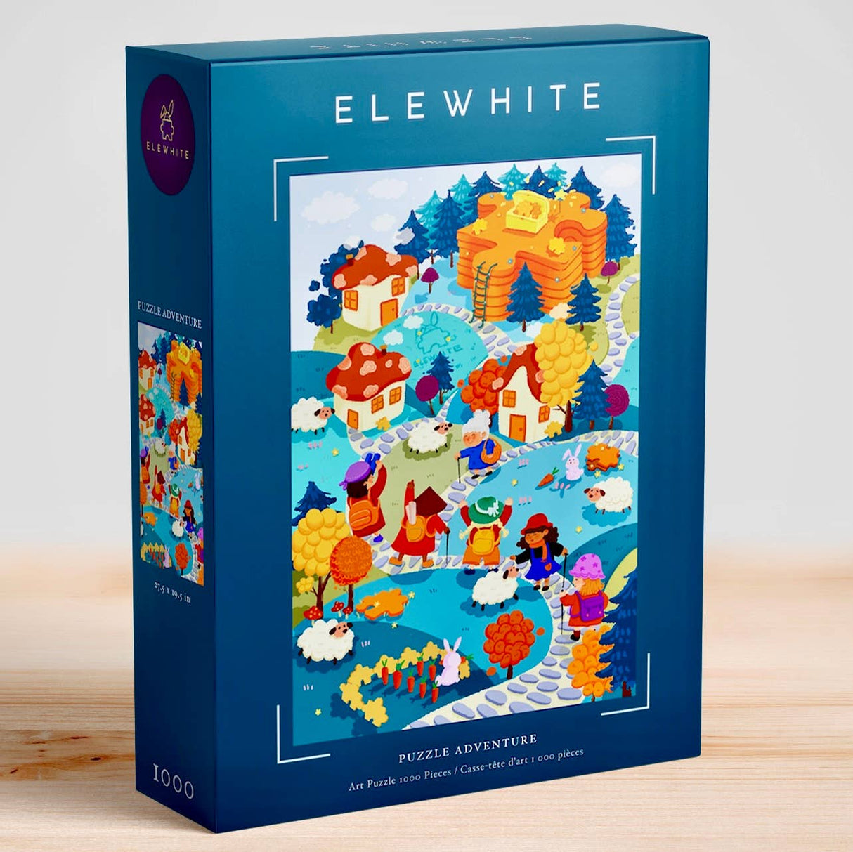 Pre-Order - Puzzle Adventure 1000 Piece Jigsaw Puzzle| Elewhite