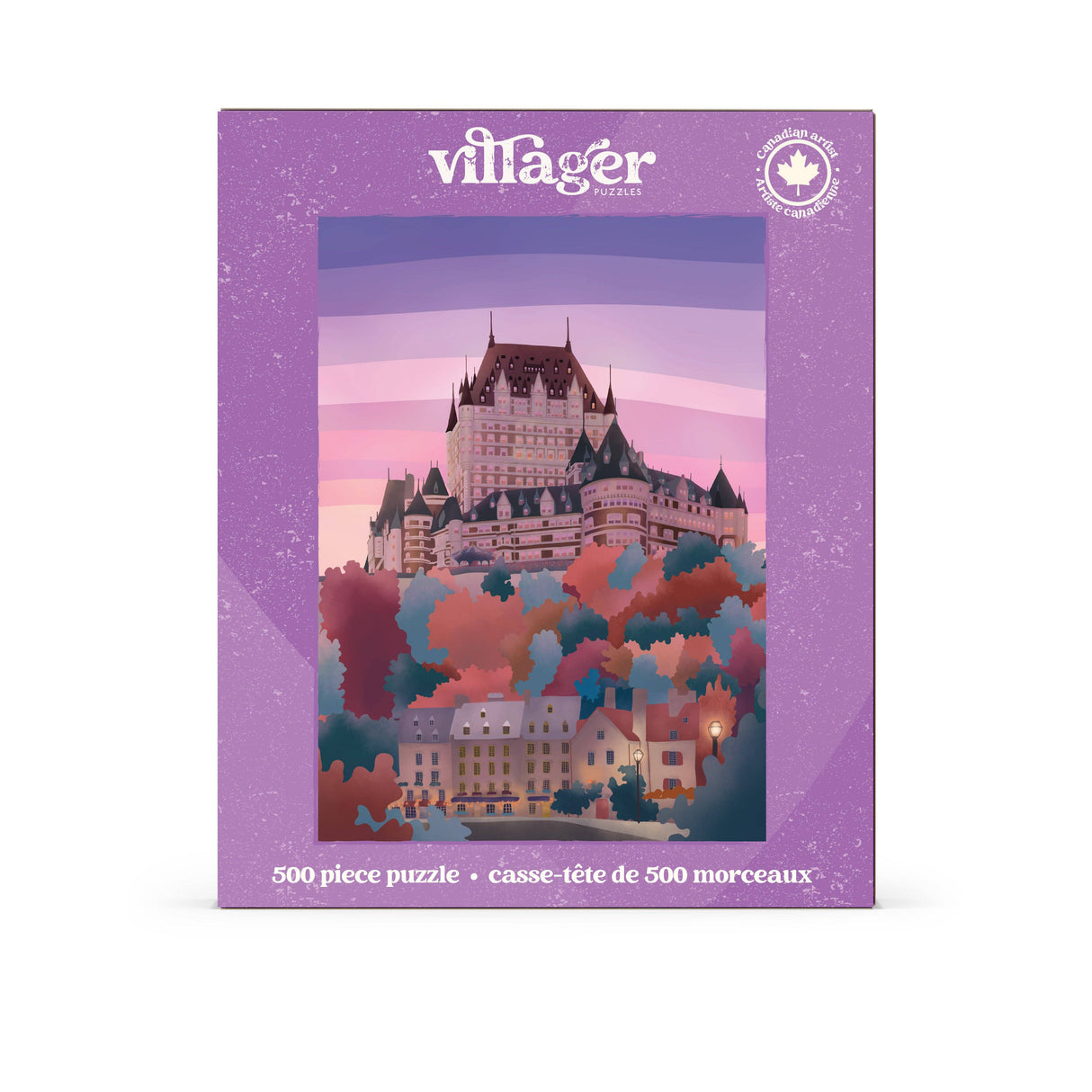 Quebec City 500 Piece JIgsaw Puzzle | Villager