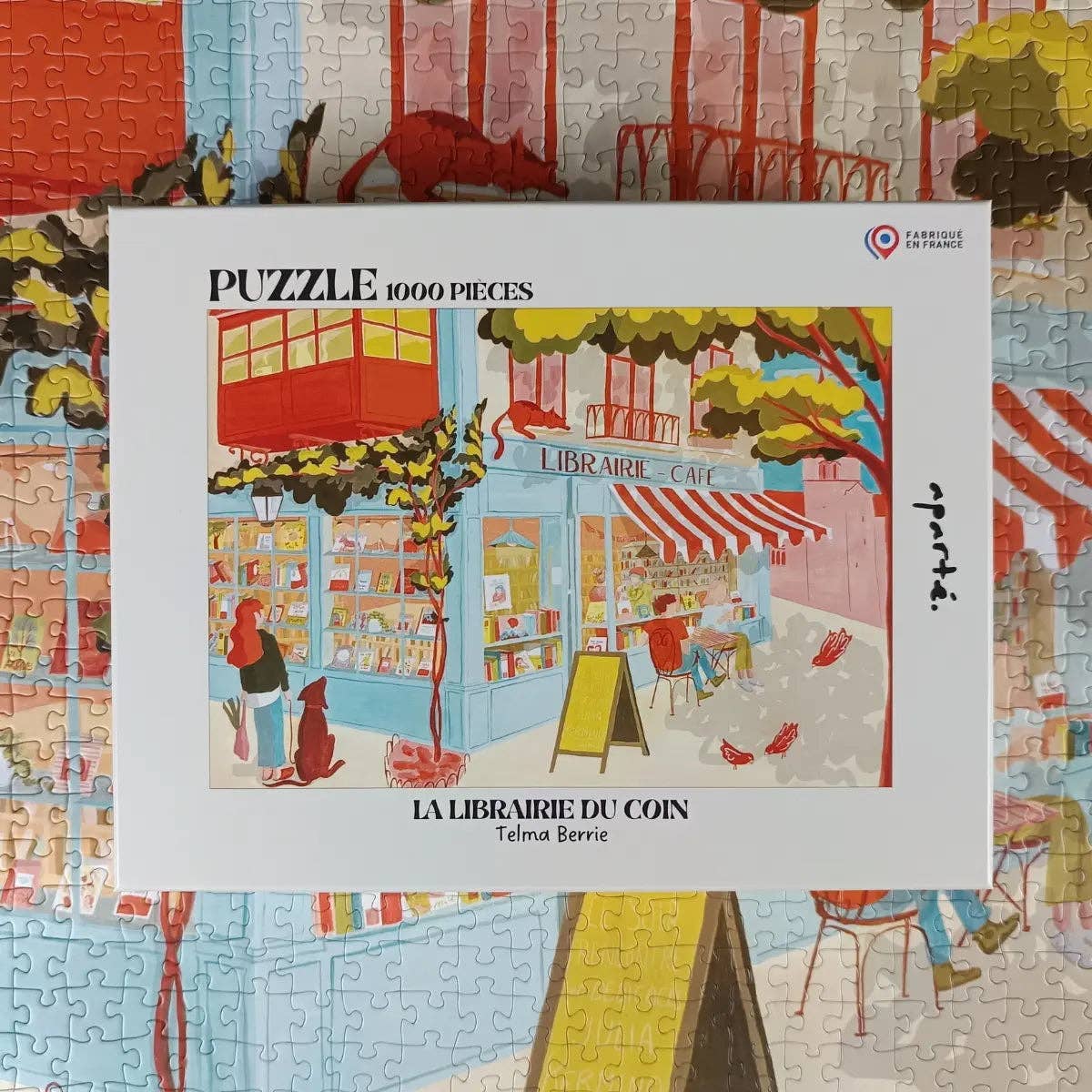 The Corner Bookshop 1000 Piece Jigsaw Puzzle | Aparté