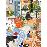 A Cozy Cat Christmas 1000 Piece Jigsaw Puzzle | Puzzlefolk