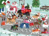 Happy Howlidays 1000 Piece Jigsaw Puzzle | Puzzlefolk