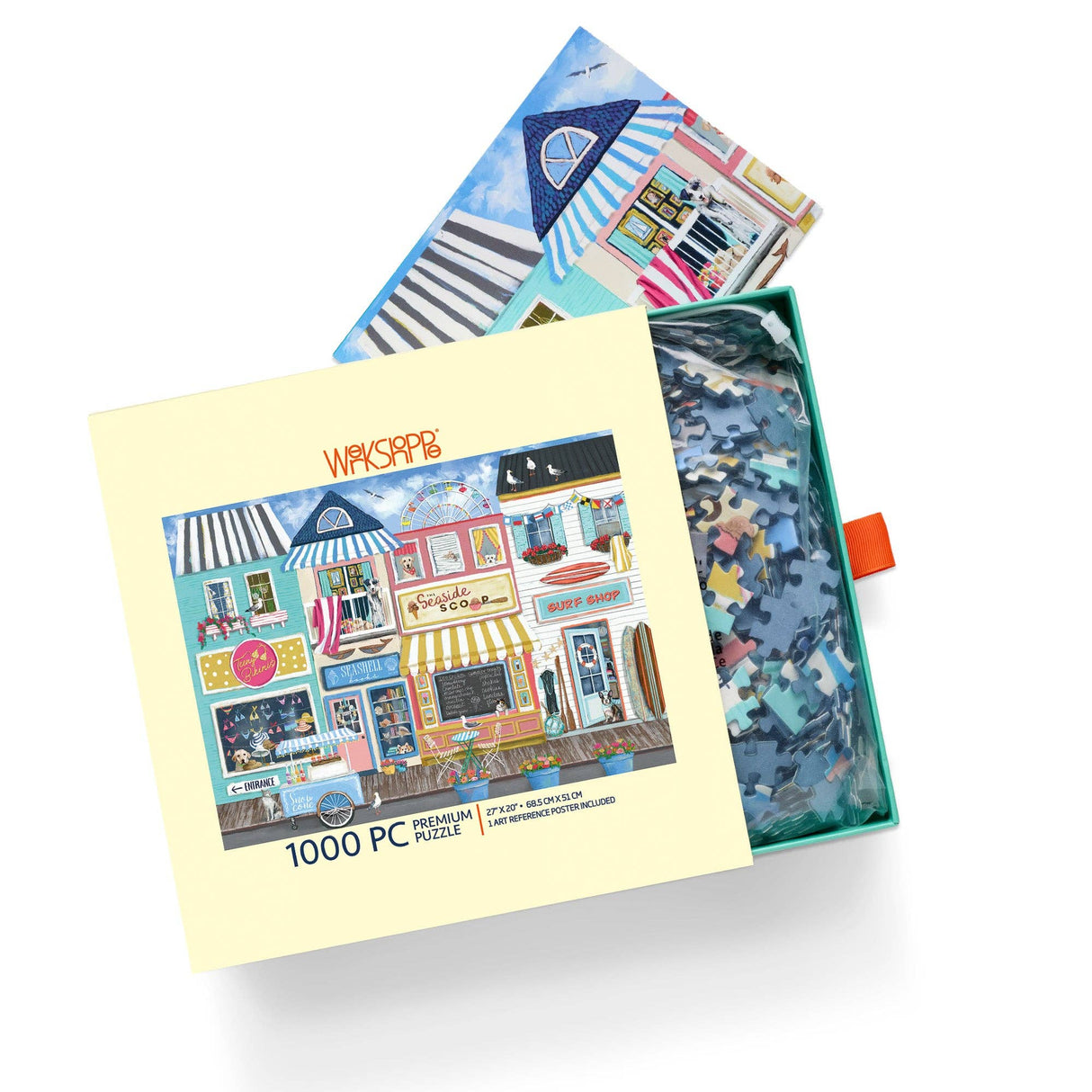 Beach Boardwalk 1000 Piece Jigsaw Puzzle | WerkShoppe - Jigsaw Puzzles - The Puzzle Center