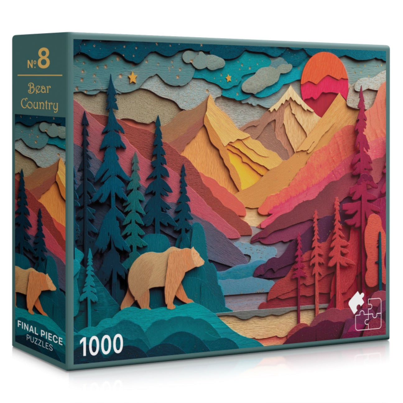 Bear Country 1000 Piece Jigsaw Puzzle | Final Piece Puzzles - Jigsaw Puzzles - The Puzzle Center