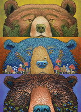 Bear Eyes Harvest 500 Piece Jigsaw Puzzle | Cobble Hill - Jigsaw Puzzles - The Puzzle Center
