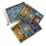 Bear Eyes Harvest 500 Piece Jigsaw Puzzle | Cobble Hill - Jigsaw Puzzles - The Puzzle Center