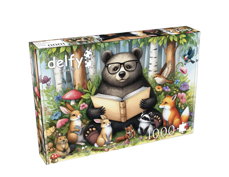Bears Storytime Circle 1000 Piece Jigsaw Puzzle | Delfy Puzzles - Jigsaw Puzzles - The Puzzle Center