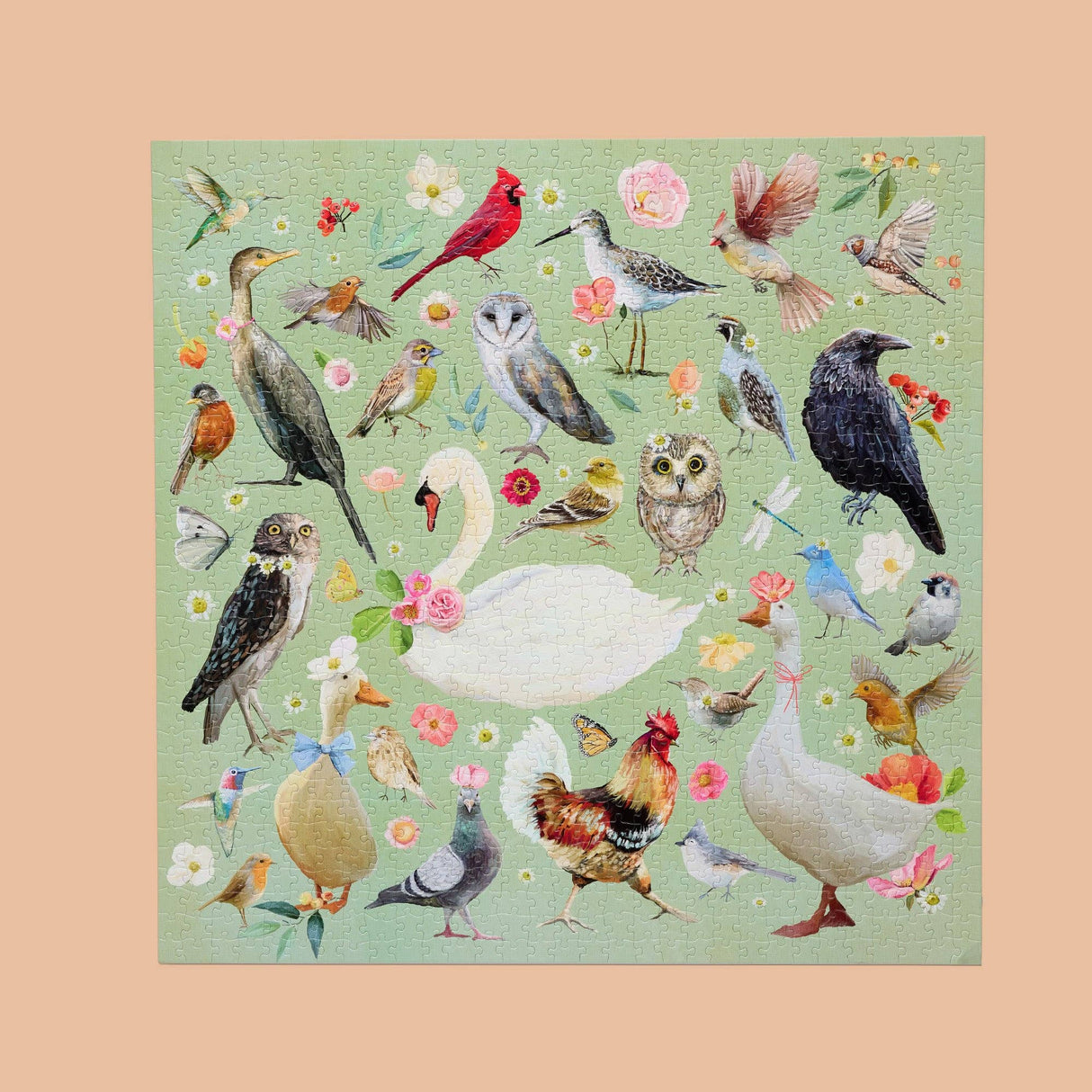 Beautiful Birds 1000 Piece Jigsaw Puzzle | WerkShoppe - Jigsaw Puzzles - The Puzzle Center
