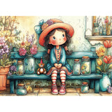 Benchside Innocence 1000 Piece Jigsaw Puzzle | JaCaRou Puzzles - Jigsaw Puzzles - The Puzzle Center