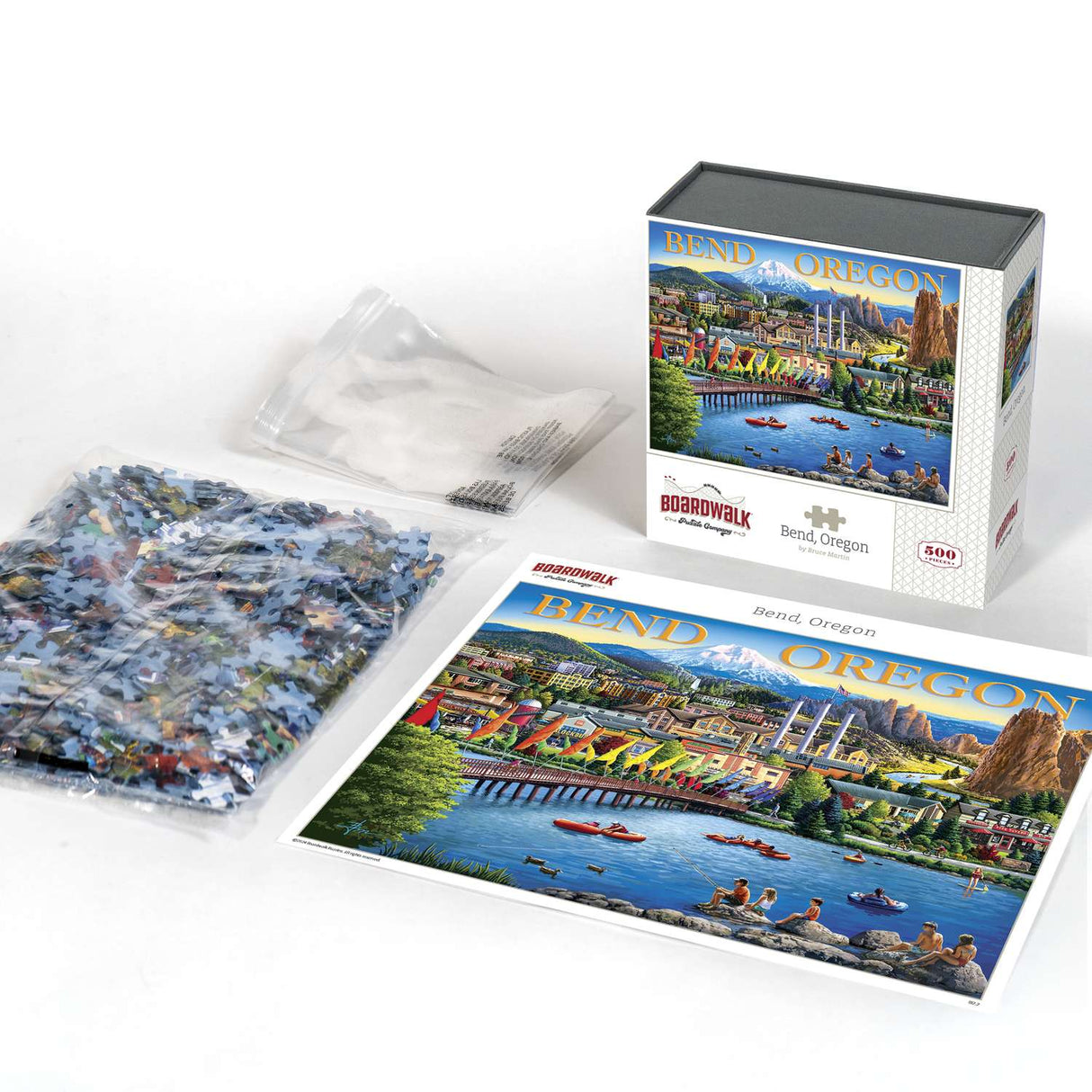 Bend, Oregon 500 Piece Jigsaw Puzzle by Boardwalk Puzzle Company - Boardwalk - Jigsaw Puzzles - The Puzzle Center