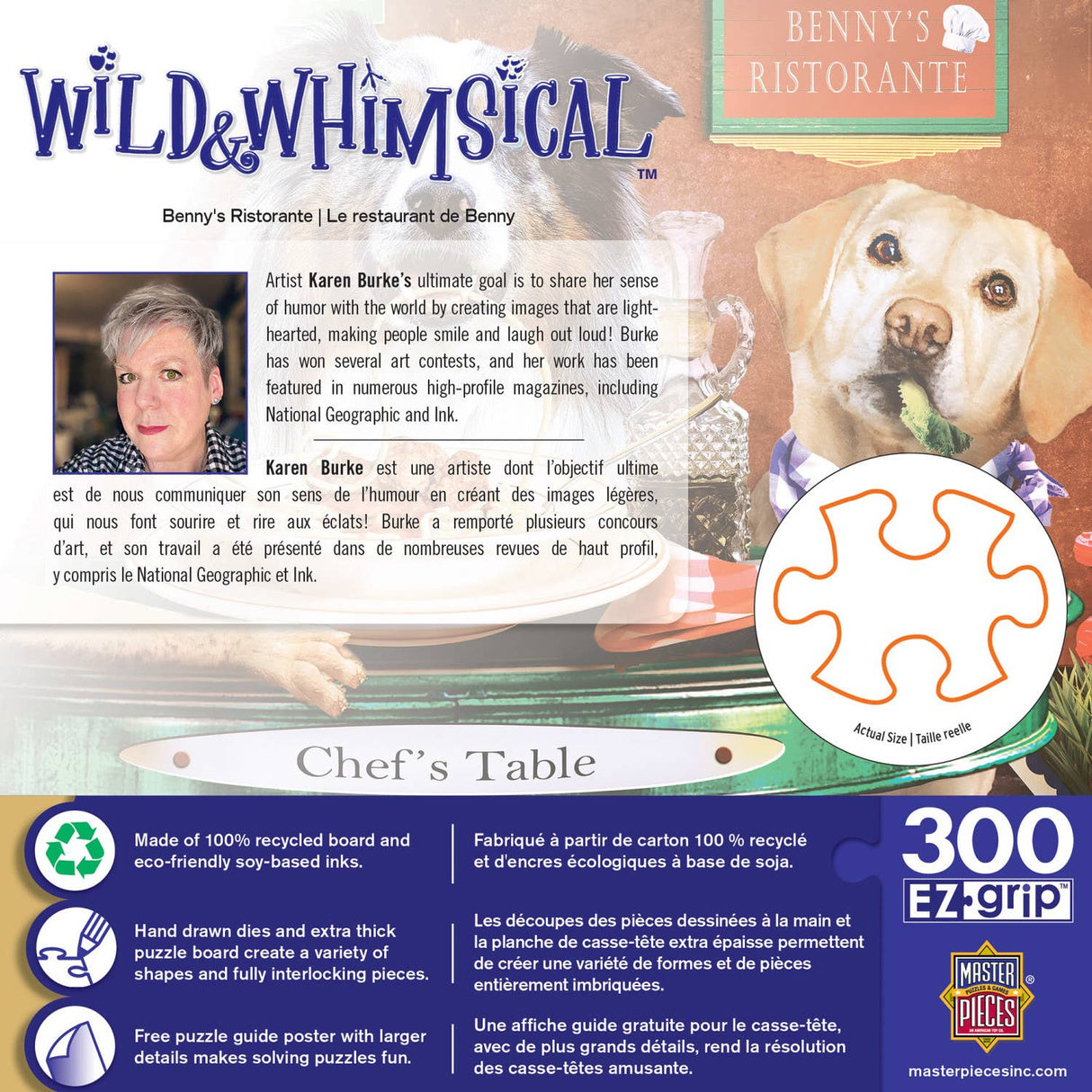 Benny's Ristorante 300 pc EZ Grip Puzzle - Wild & Whimsical | Masterpieces - Masterpieces Puzzles - Jigsaw Puzzles - The Puzzle Center