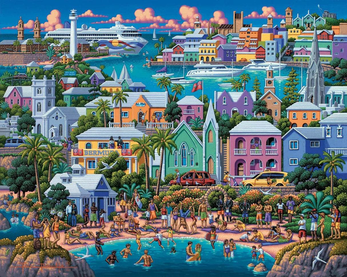 Bermuda 500 Piece Jigsaw Puzzle | Dowdle Puzzles - Jigsaw Puzzles - The Puzzle Center
