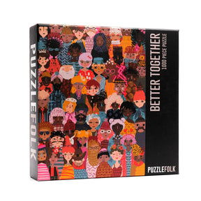 Better Together 1000 Piece Puzzle by Puzzlefolk | Celebrate Unity & Diversity - Puzzlefolk - Jigsaw Puzzles - The Puzzle Center - 