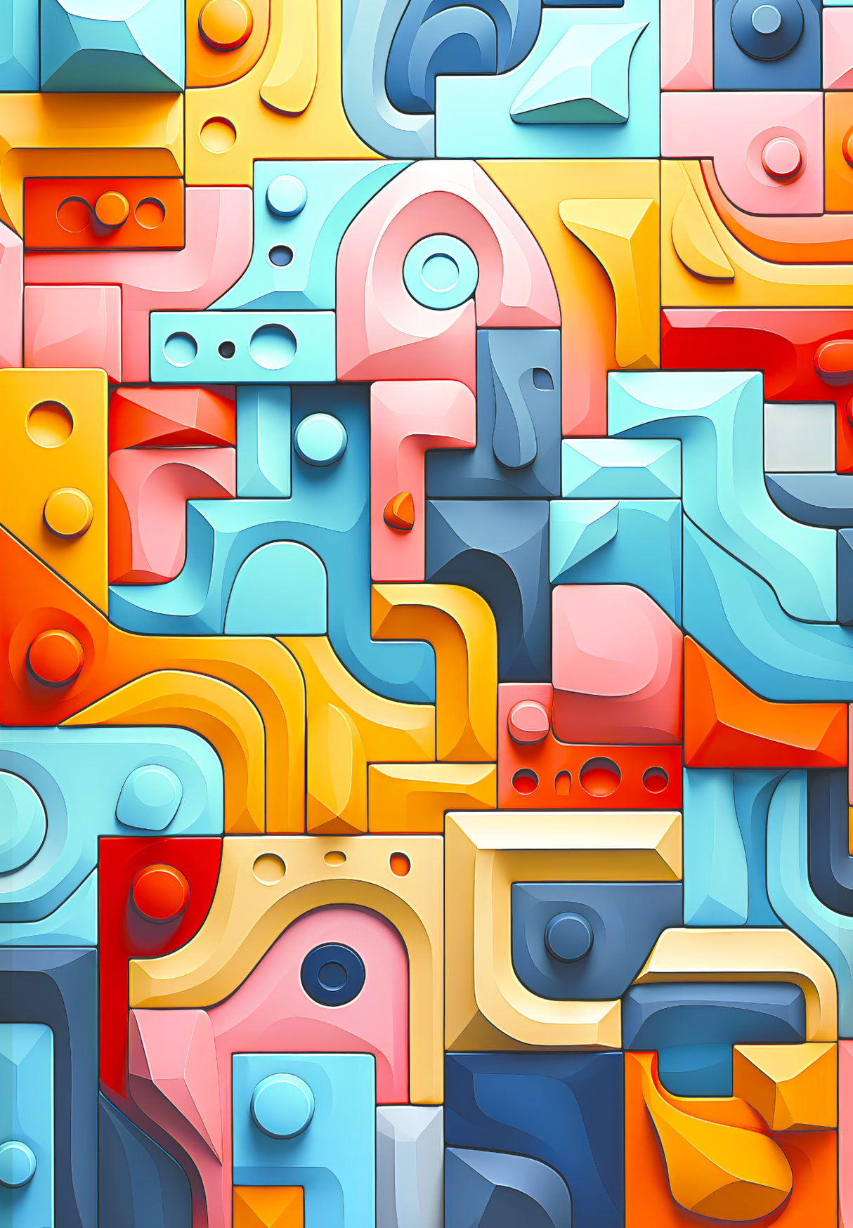 Bevel Emboss 500 Piece Jigsaw Puzzle | Unified Pieces - Jigsaw Puzzles - The Puzzle Center