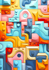 Bevel Emboss 500 Piece Jigsaw Puzzle | Unified Pieces - Jigsaw Puzzles - The Puzzle Center