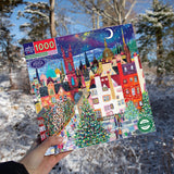 Christmas in Edinburgh 1000 Piece Jigsaw Puzzle | eeBoo