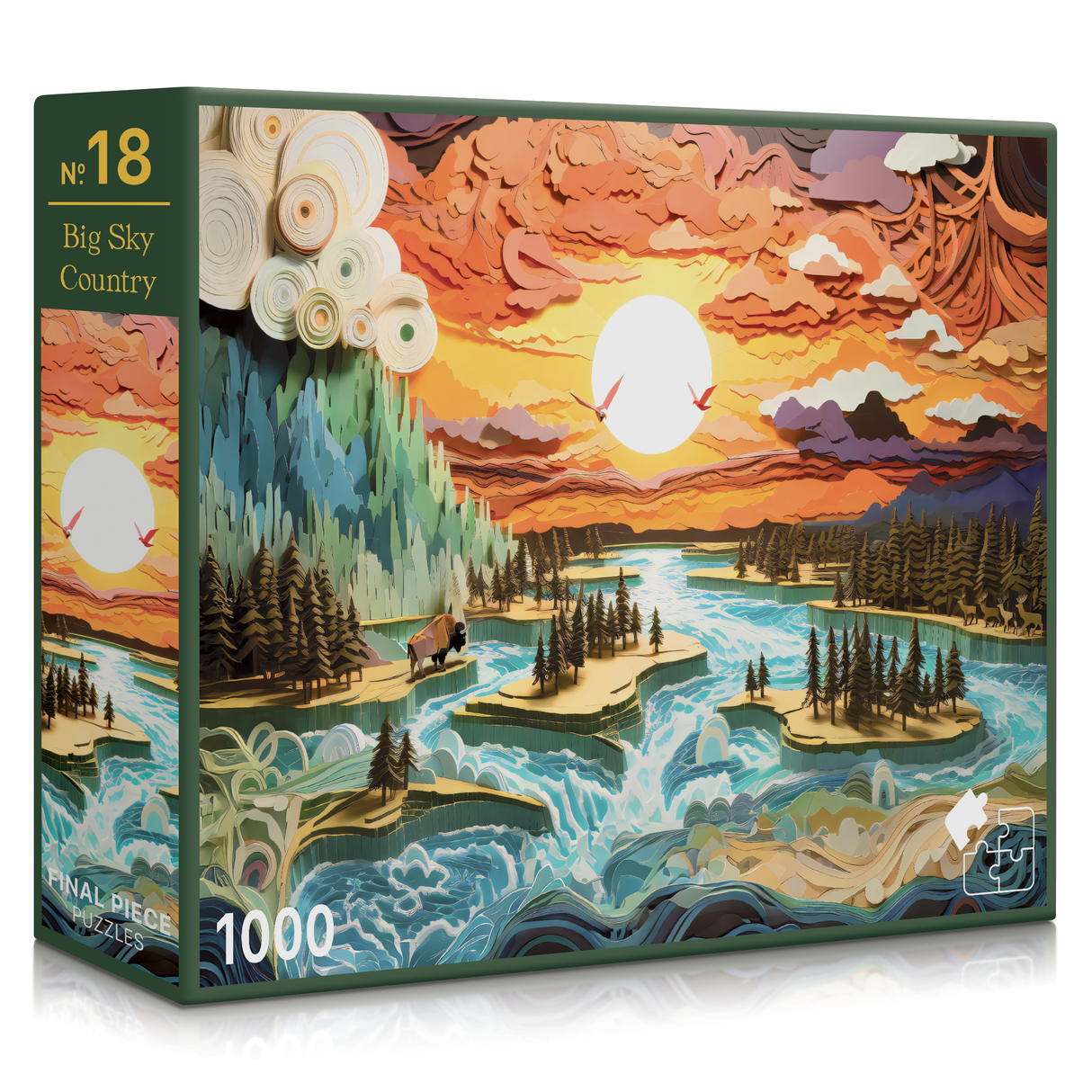Big Sky Country 1000 Piece Jigsaw Puzzle | Final Piece Puzzles - Jigsaw Puzzles - The Puzzle Center