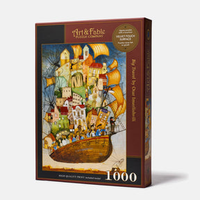 Big Travel 1000 Piece Jigsaw Puzzle | Art & Fable - Jigsaw Puzzles - The Puzzle Center