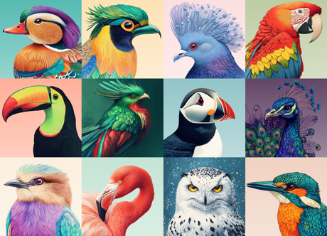Birds of a Feather 1000 Piece Jigsaw Puzzle | Snappy Puzzles - Jigsaw Puzzles - The Puzzle Center