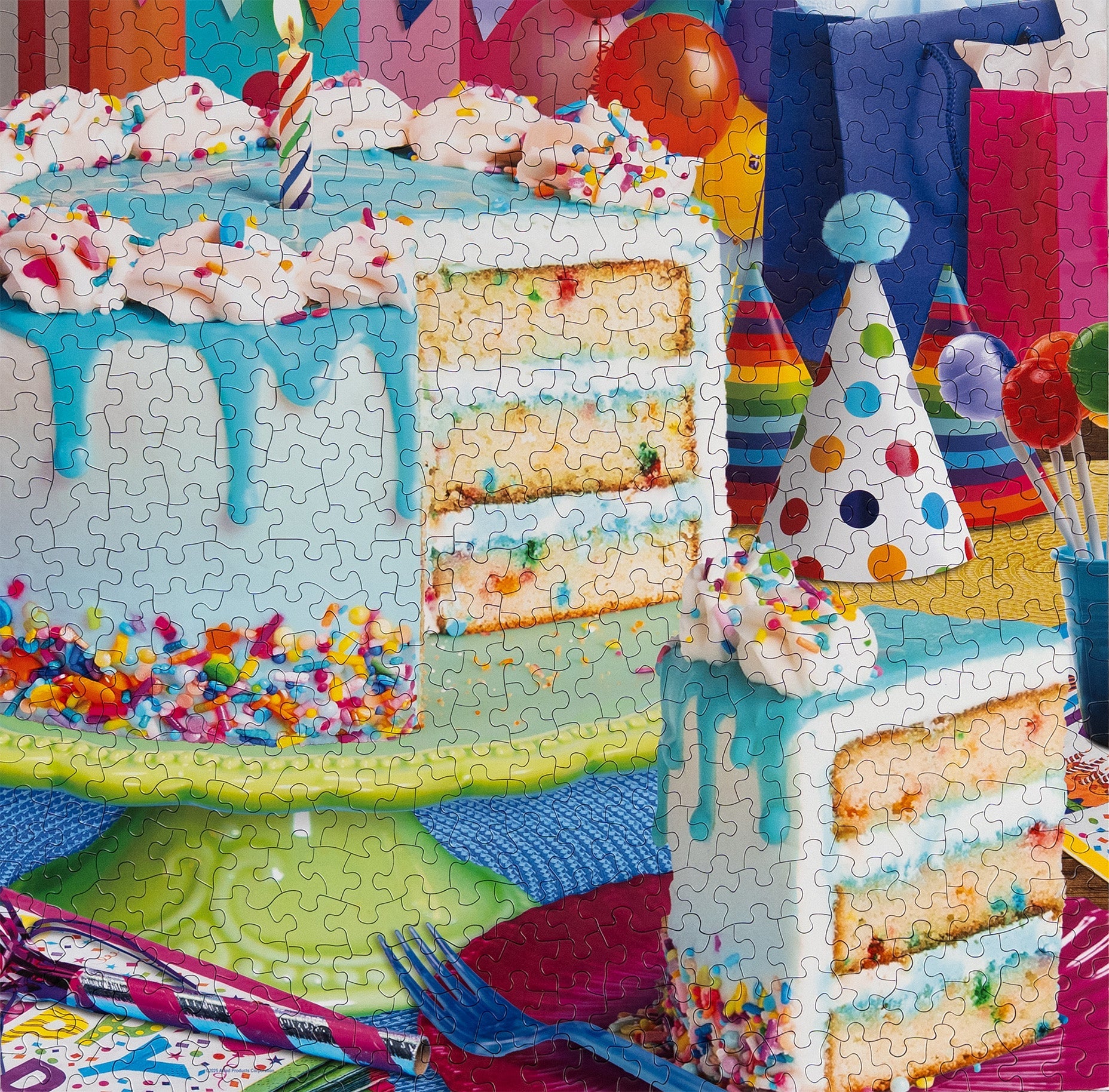 Birthday Cake 500 Piece Puzzle | Springbok – The Puzzle Center