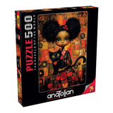 Black Cat 500 Piece Jigsaw Puzzle | Anatolian - Jigsaw Puzzles - The Puzzle Center