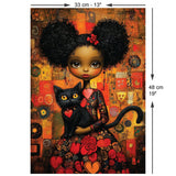 Black Cat 500 Piece Jigsaw Puzzle | Anatolian - Jigsaw Puzzles - The Puzzle Center