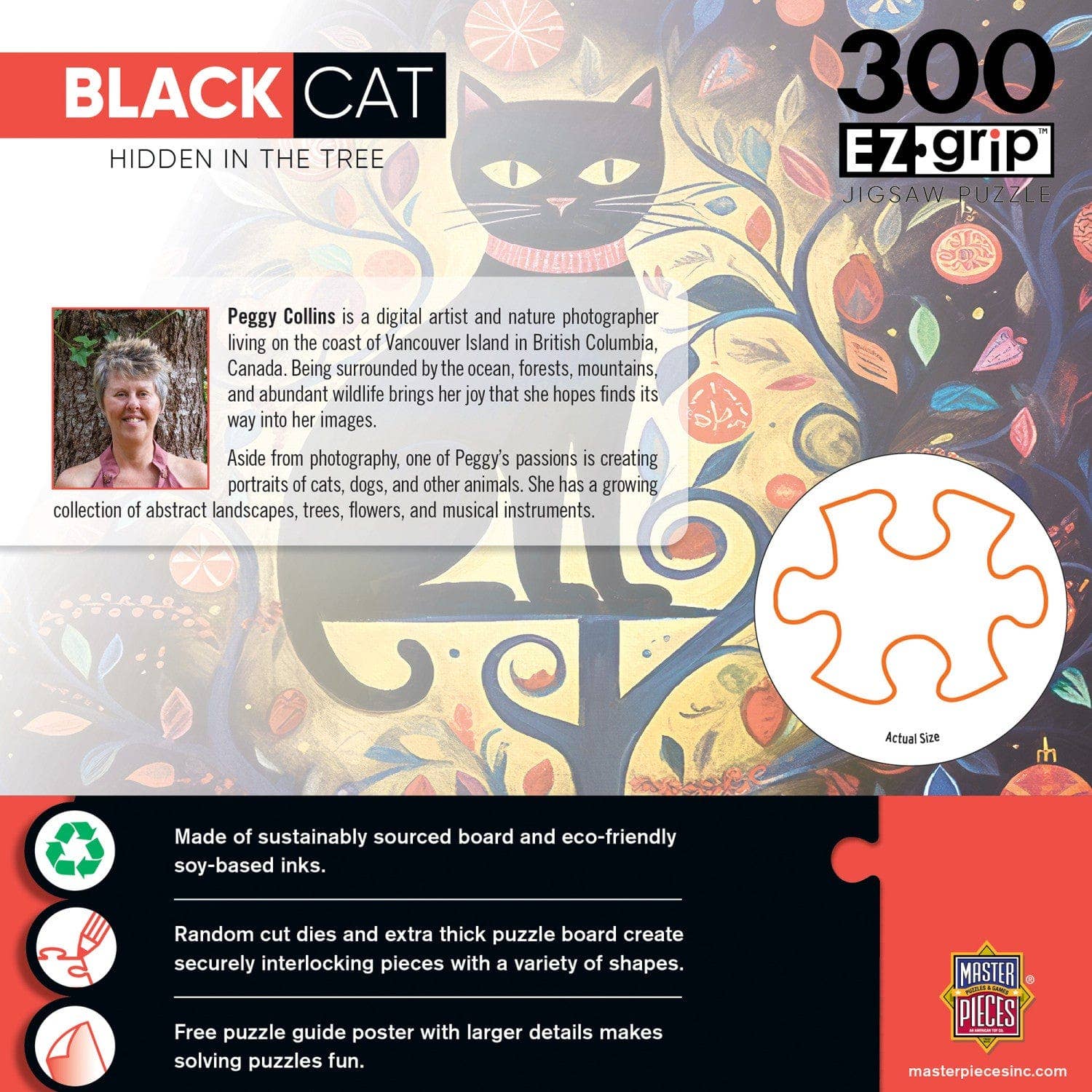 Black Cats Hidden in the Tree Puzzle – The Puzzle Center