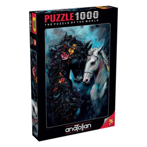 Black & White 1000 Piece Jigsaw Puzzle | Anatolian - Jigsaw Puzzles - The Puzzle Center