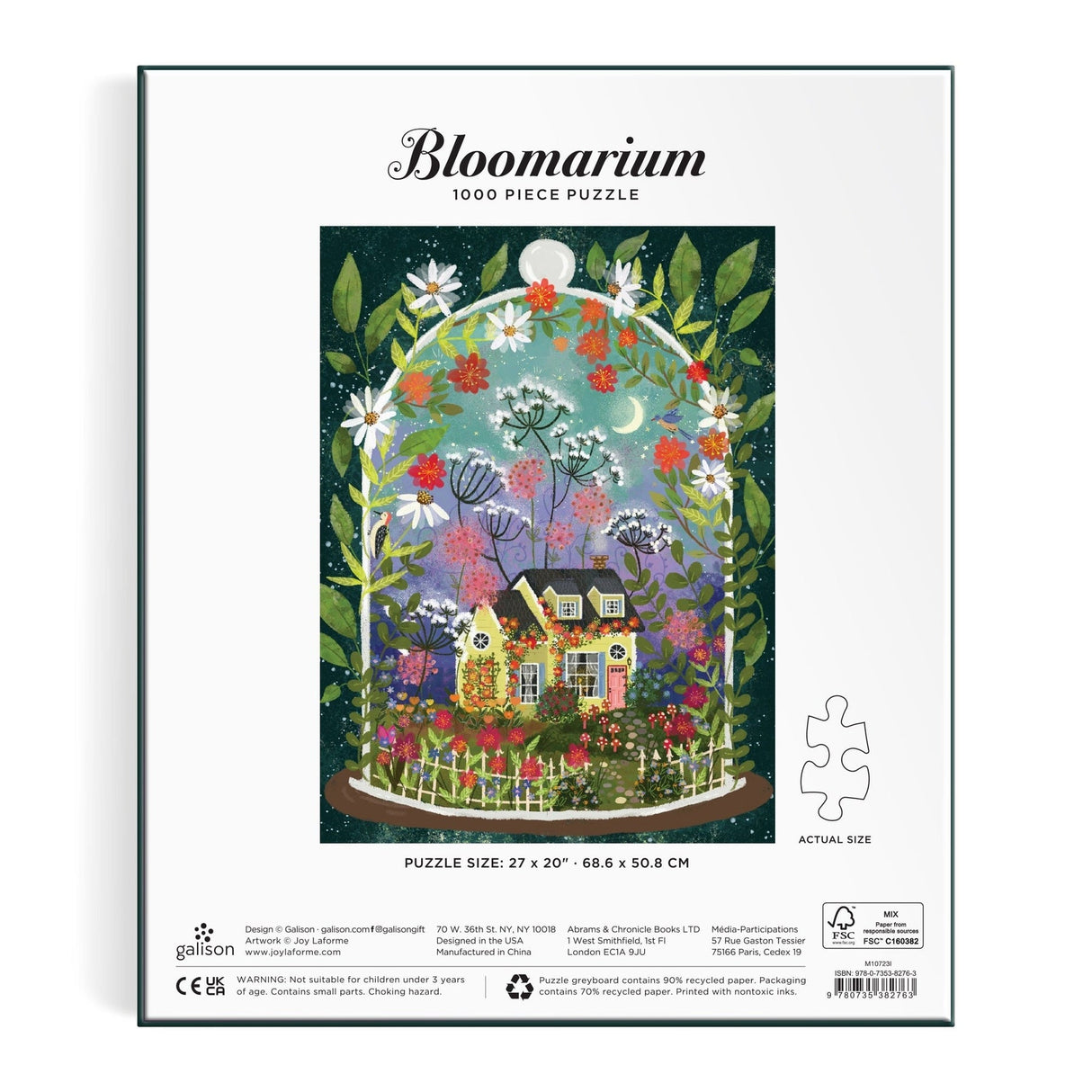Bloomarium by Joy Laforme 1000 Piece Jigsaw Puzzle | Galison