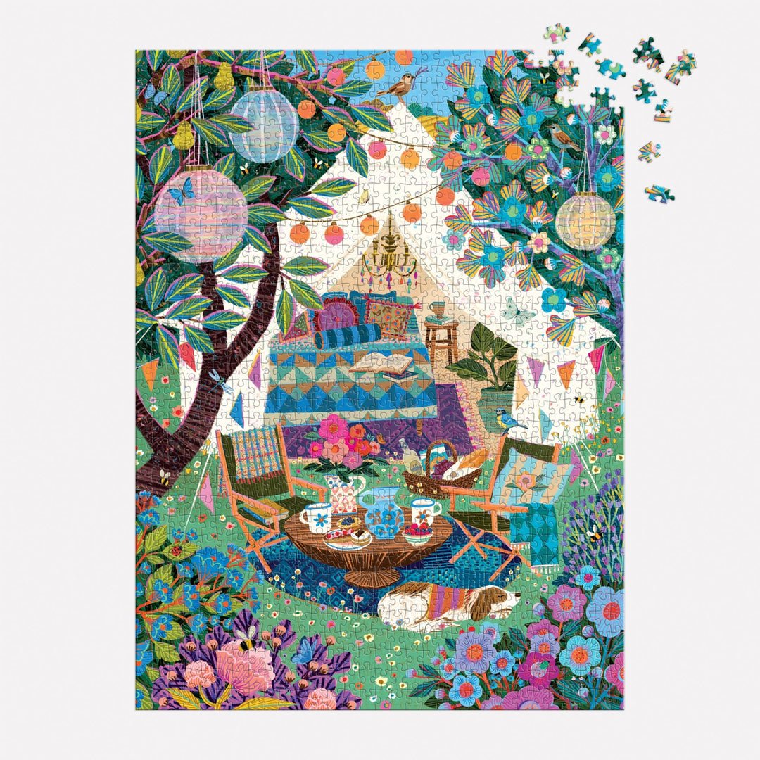 Blooming Escape By Victoria Ball 1000 Piece Jigsaw Puzzle | Galison - Jigsaw Puzzles - The Puzzle Center