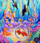 Blue Odyssey 1000 Piece Jigsaw Puzzle | Elewhite - Jigsaw Puzzles - The Puzzle Center