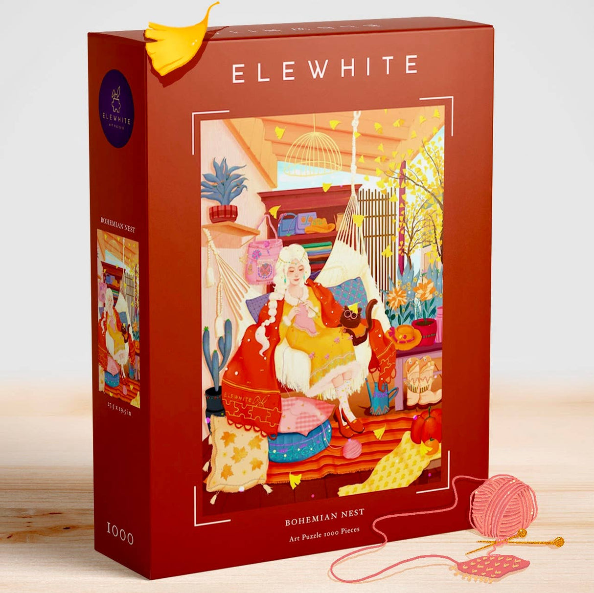 Bohemian Nest 1000 Piece Jigsaw Puzzle | Elewhite - Jigsaw Puzzles - The Puzzle Center