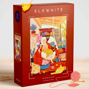 Bohemian Nest 1000 Piece Jigsaw Puzzle | Elewhite - Jigsaw Puzzles - The Puzzle Center