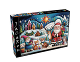 Boho Christmas 1000 Piece Jigsaw Puzzle | JaCaRou Puzzles - Jigsaw Puzzles - The Puzzle Center