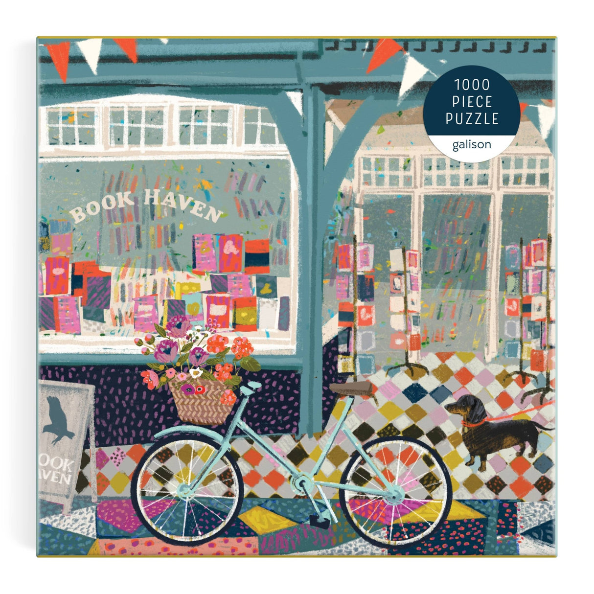 Book Haven 1000 Piece Jigsaw Puzzle by Galison - Galison - Jigsaw Puzzles - The Puzzle Center